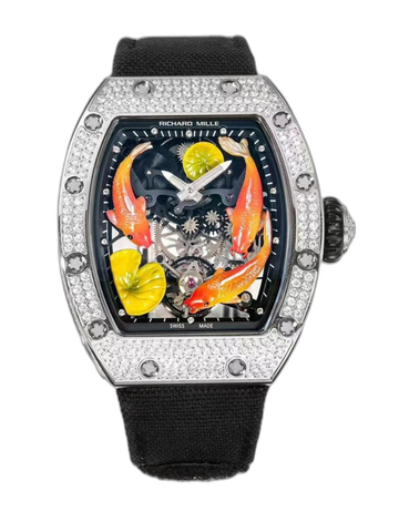 Best Richard Mille RM S10 Koi Tourbillon Replica Watch – Swiss Movement